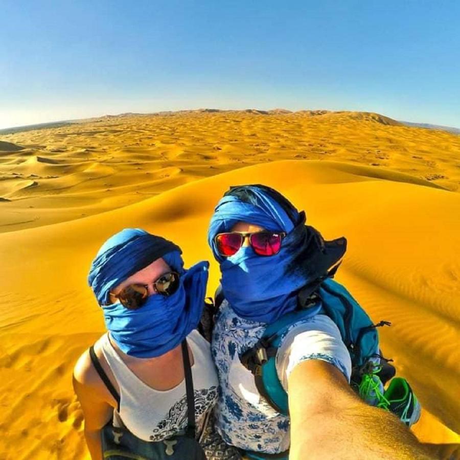 فندق Erg Chebbi Dunes Desert Camp مرزوكة المظهر الخارجي الصورة