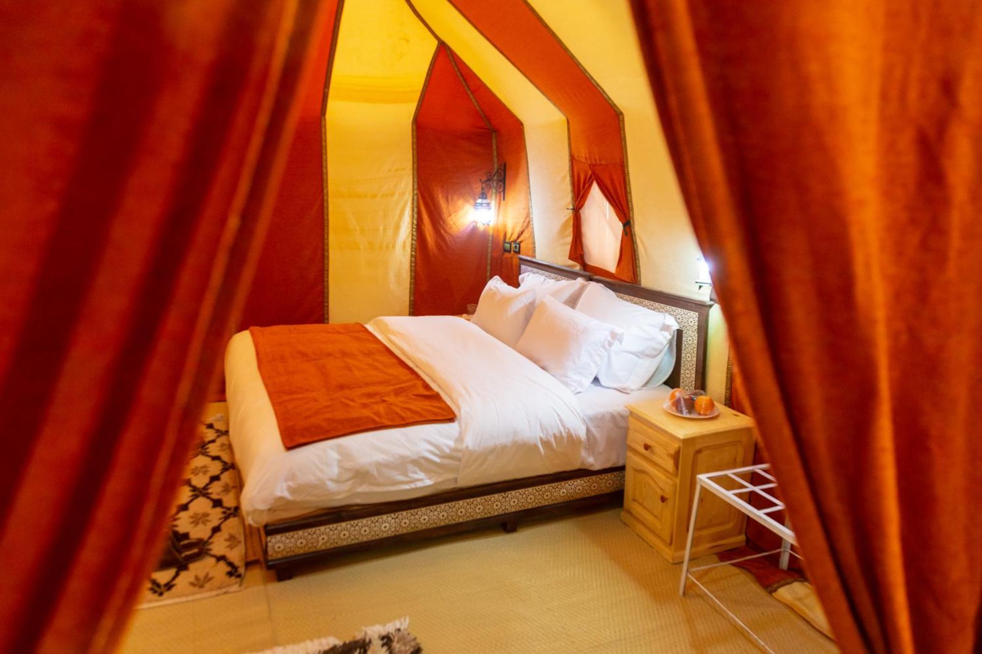 فندق Erg Chebbi Dunes Desert Camp مرزوكة المظهر الخارجي الصورة